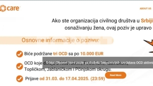Za podršku ženama 10.000 evra